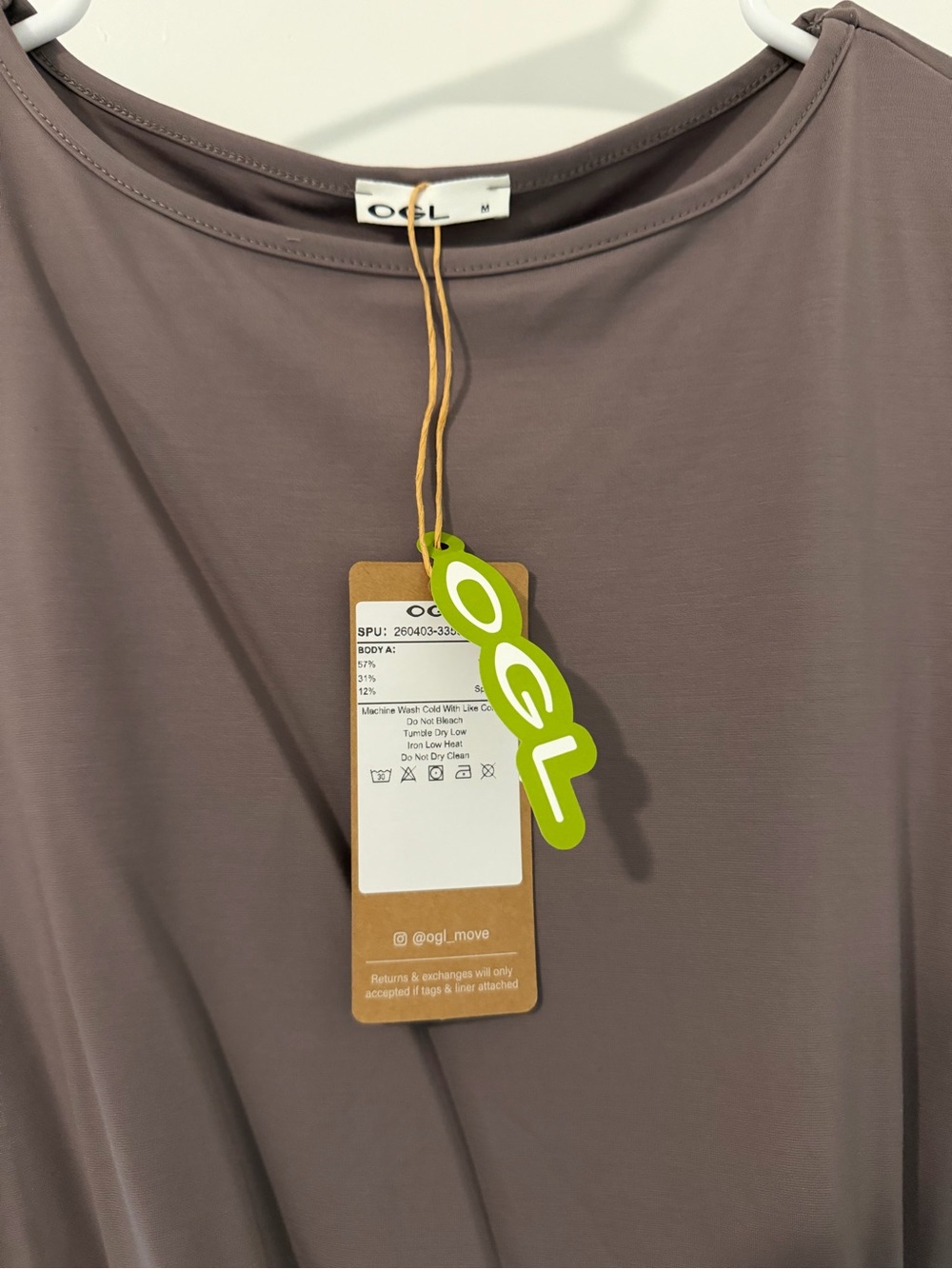 OGL Short-Sleeve Tie-Waist Midi Dress - Picture 3 of 4